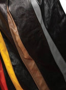 Black Fashion Leather Kilt