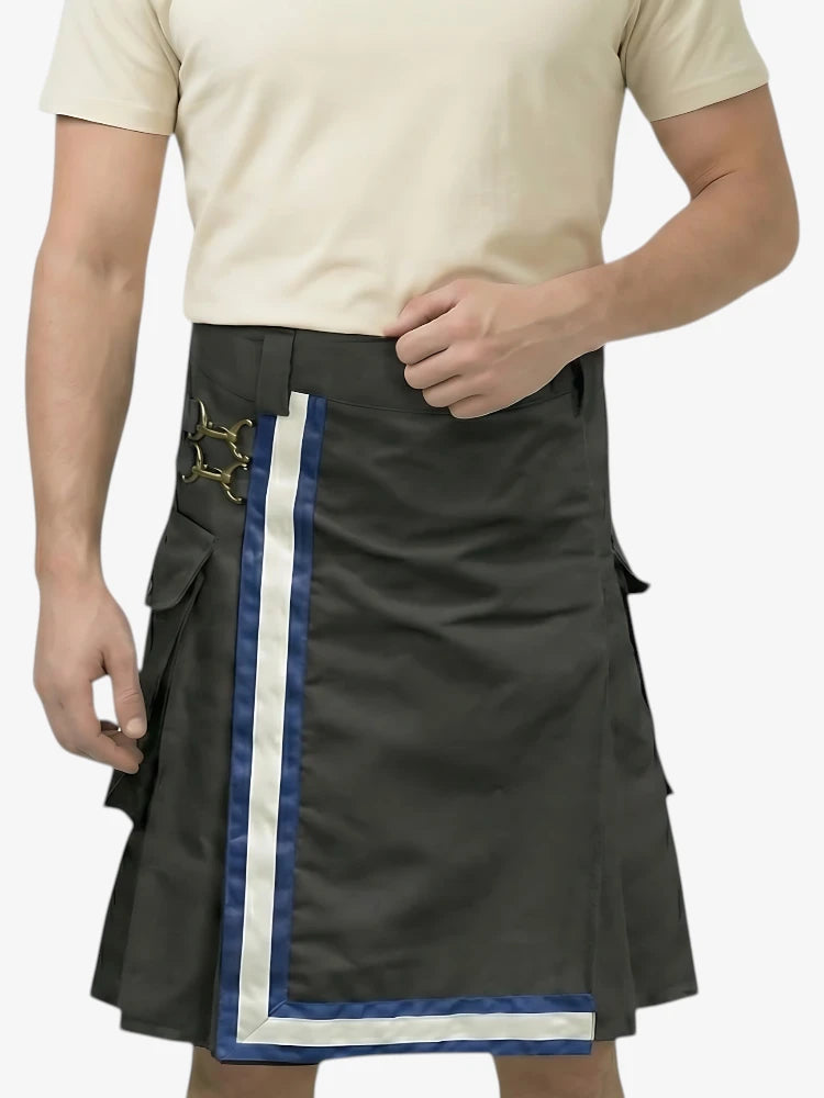 Kilt Pompier Noir