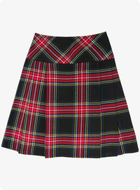 Black Stewart Women Tartan Skirt