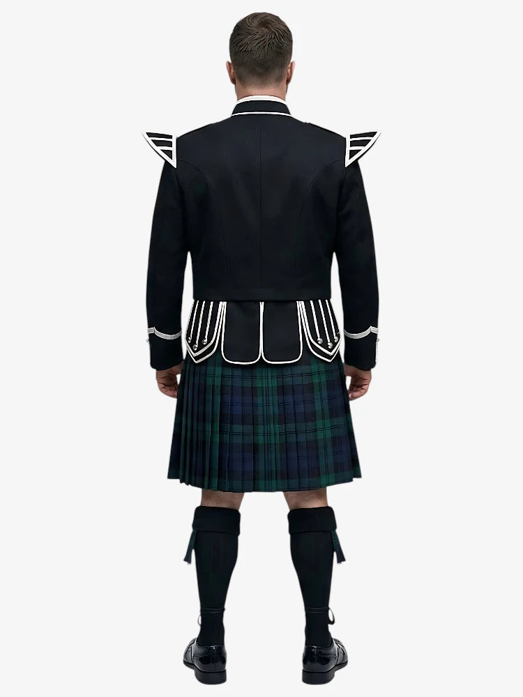 Tenue Kilt Doublet en tartan Black Watch