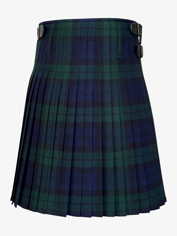 Black Watch Tartan Kilt Back