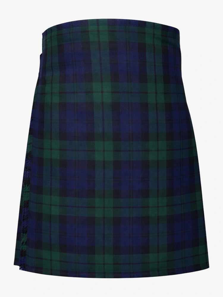 Black Watch Tartan Kilt Front