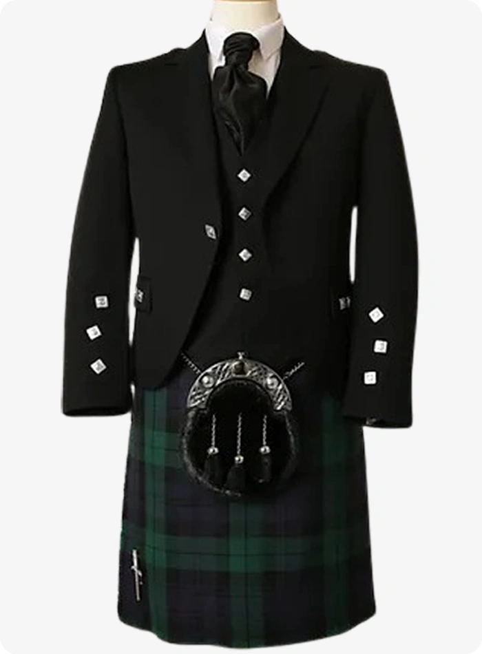 Tenue de Kilt Black Watch Tartan
