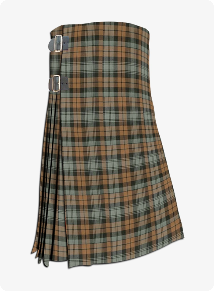 Kilt tartan Black Watch Weathered