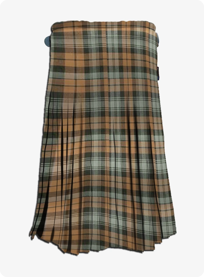 Kilt tartan Black Watch Weathered