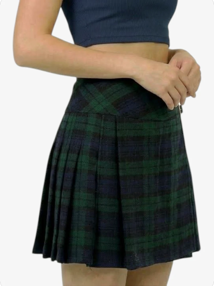 Kilt tartan Black Watch femme