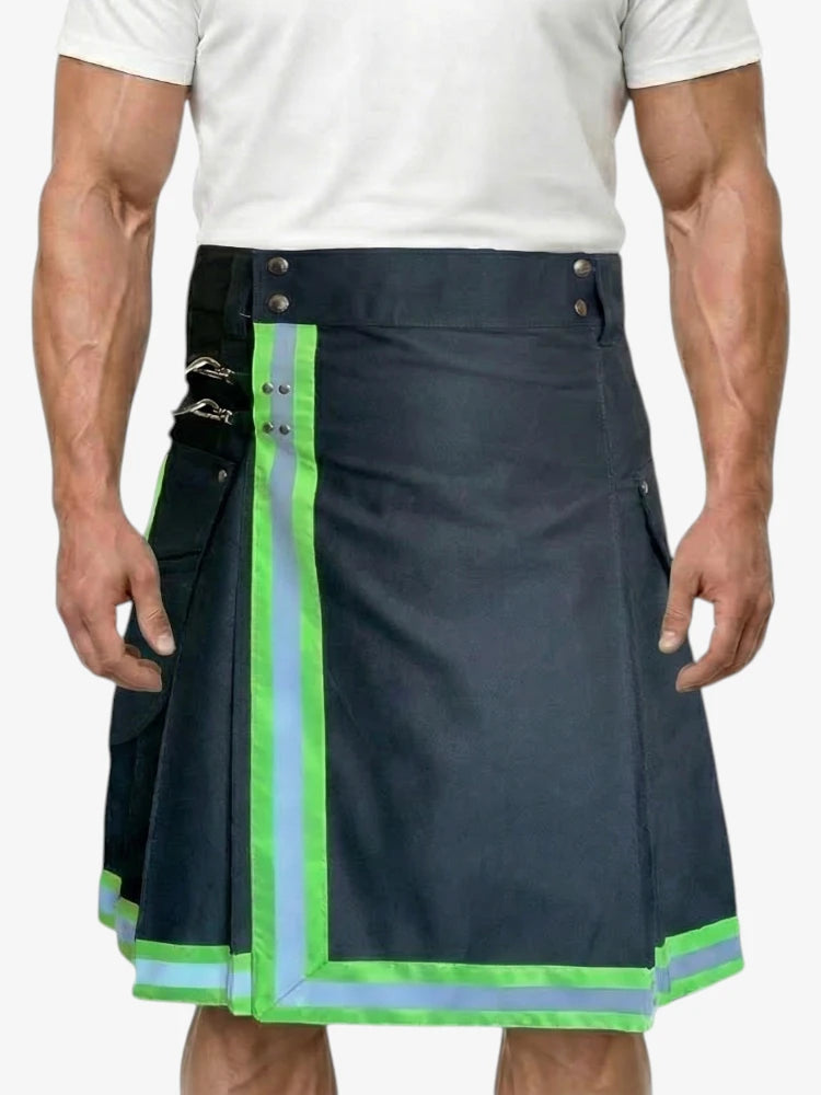 Kilt Pompier Bleu