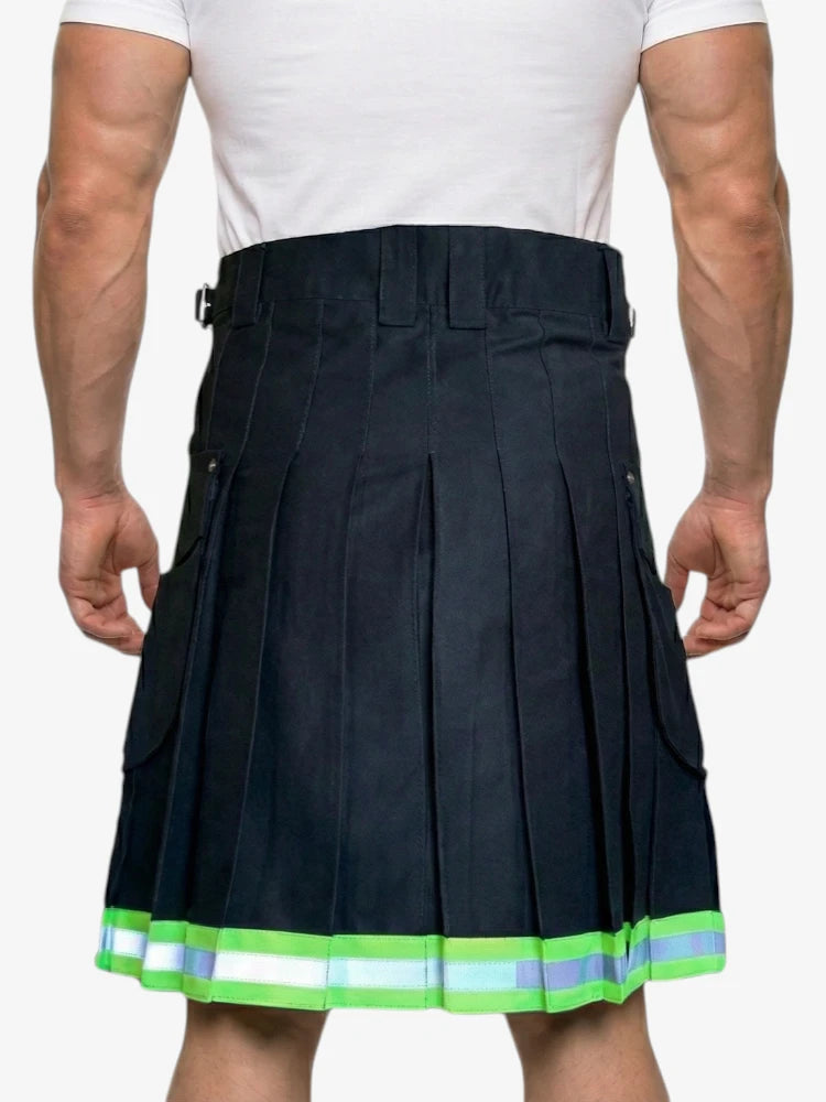Kilt Pompier Bleu
