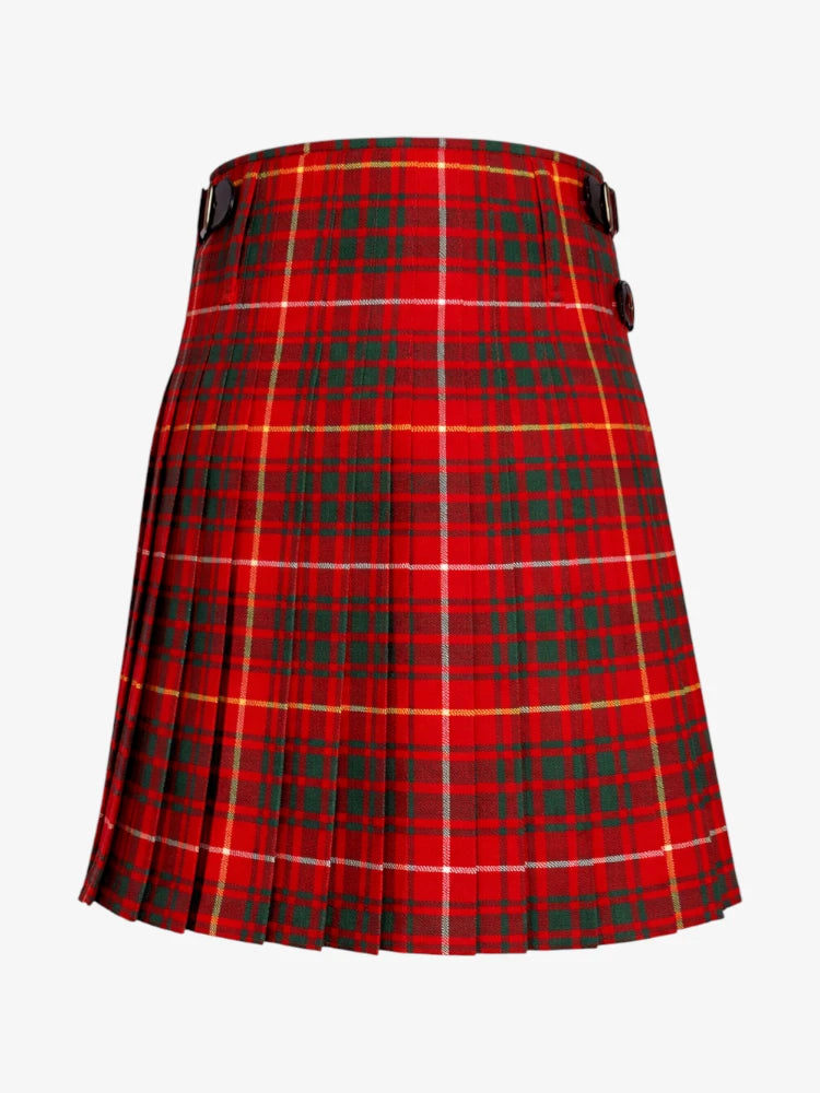 Bruce Modern Tartan Kilt Back