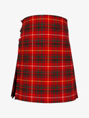 Bruce Modern Tartan Kilt Front
