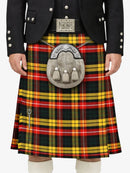 Buchanan Tartan Kilt Model Front