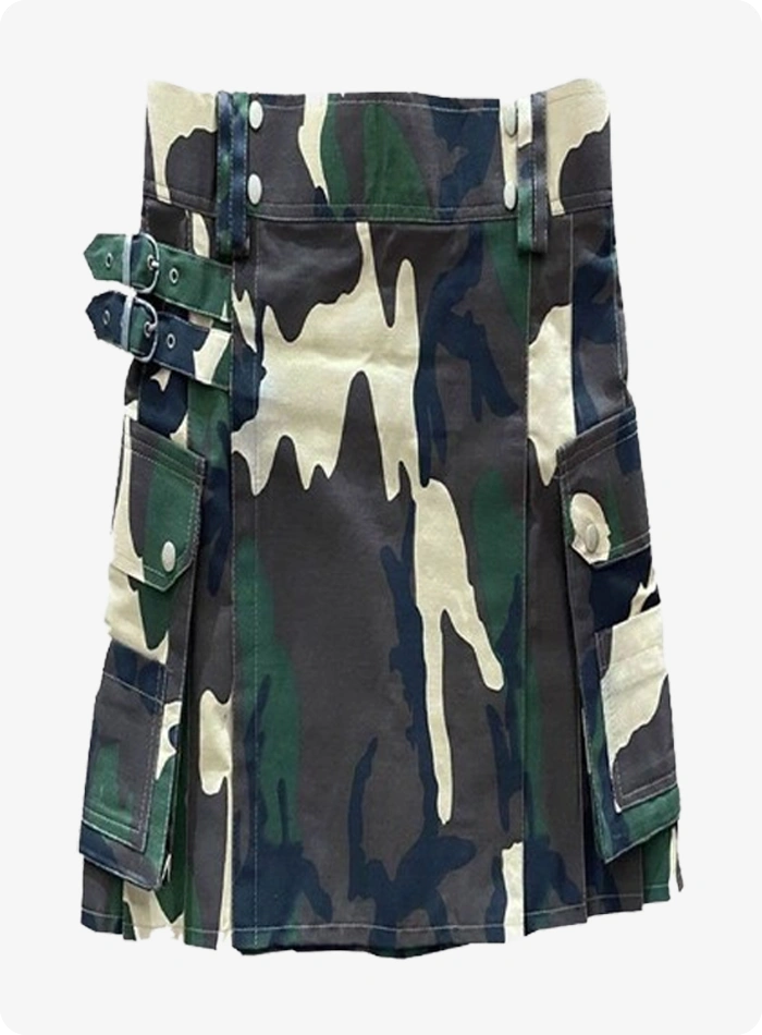 Kilt Woodland Camo sur mesure
