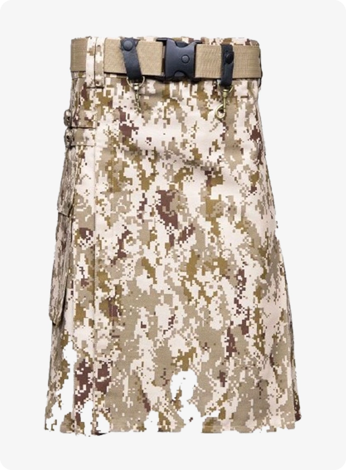 Kilt tactique camouflage sur mesure