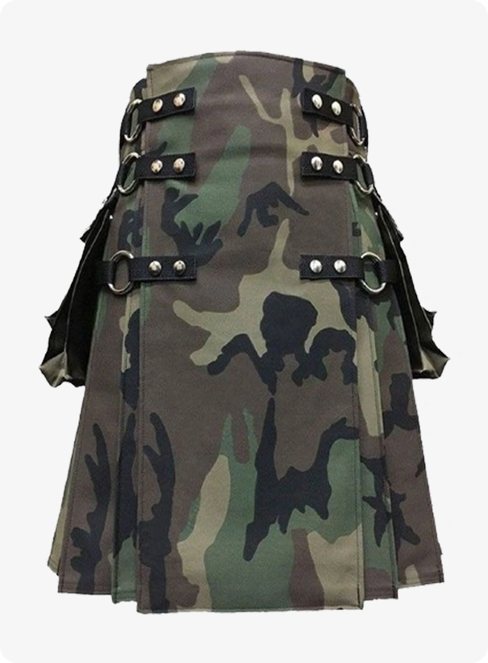 Kilt Woodland Camo sur mesure