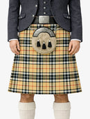 Campbell Thomson Tartan Kilt Model Front