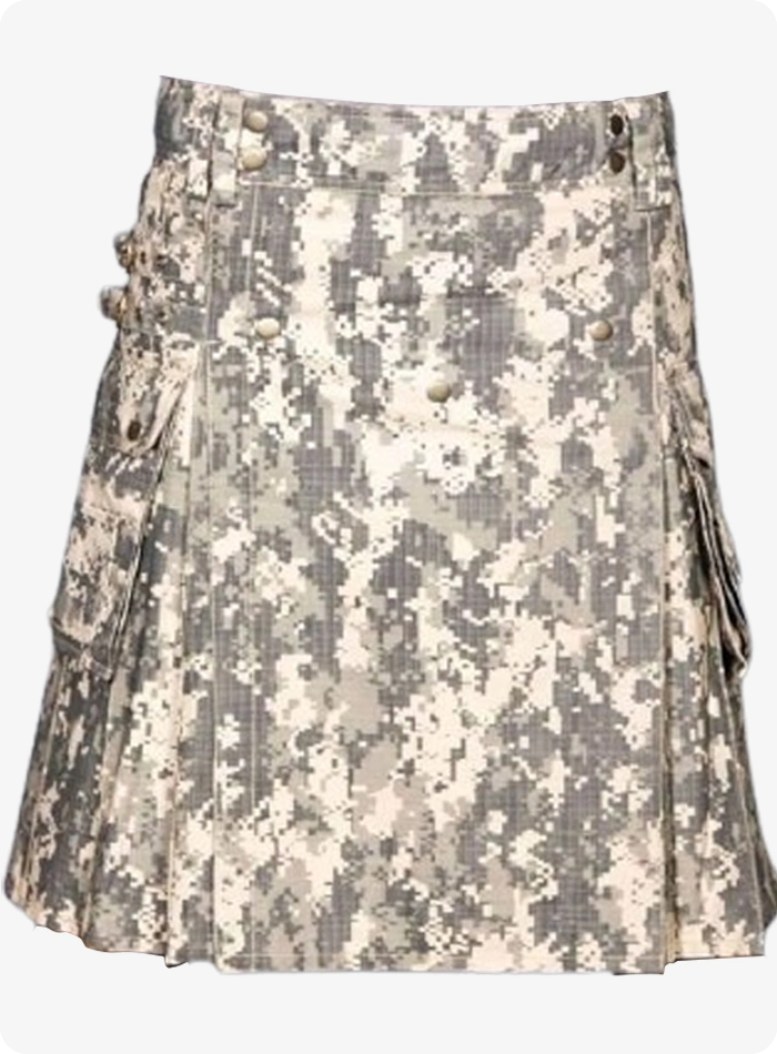 Kilt utilitaire tactique Cheviot sur mesure