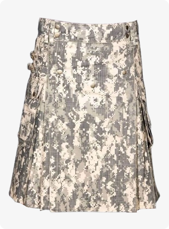 Kilt utilitaire tactique Cheviot sur mesure