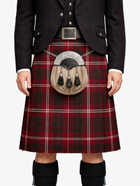 Crawford Tartan Kilt Model Front