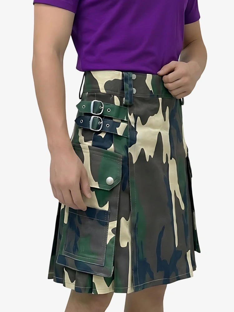 Kilt Woodland Camo sur mesure