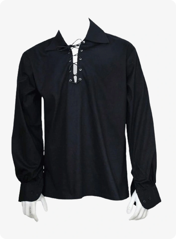 Custom Made Black Ghillie Shirt