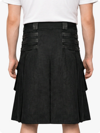 Black Gothic Utility Kilt