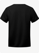 Custom Made Black T-Shirt Back