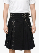 Black Utility Gothic Kilt