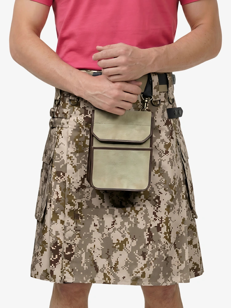 Kilt tactique camouflage sur mesure