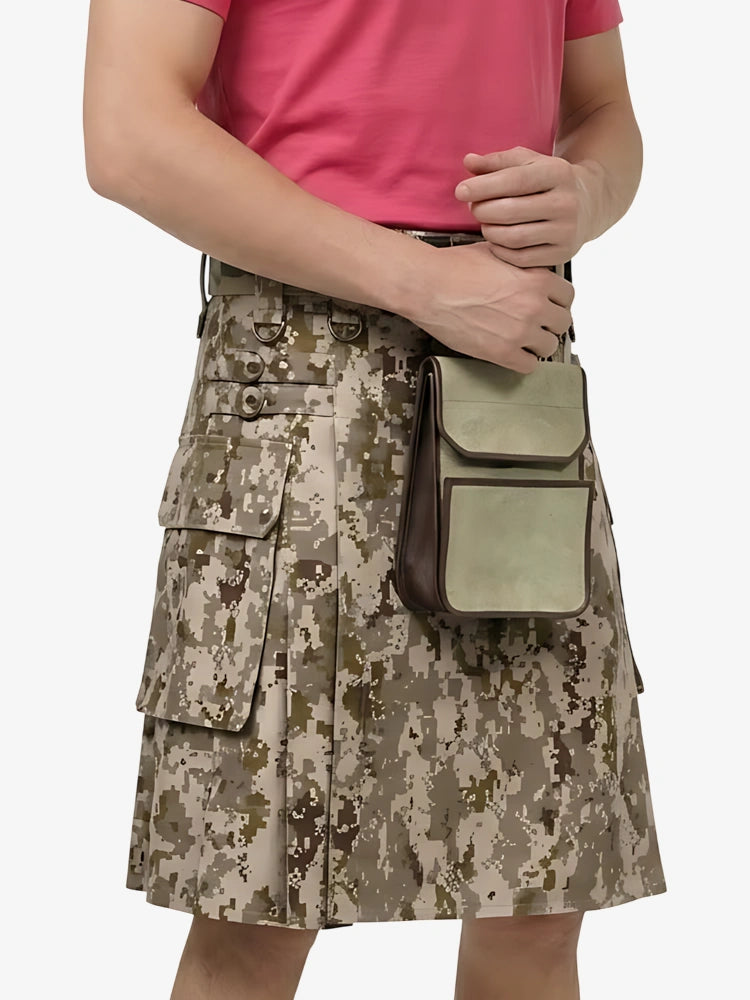 Kilt tactique camouflage sur mesure