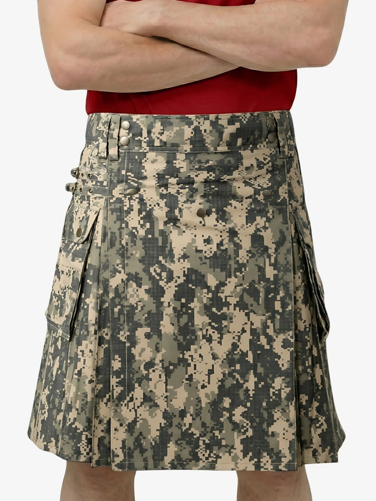 Kilt utilitaire tactique Cheviot sur mesure