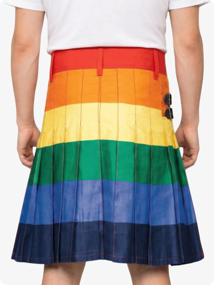 Kilt utilitaire Rainbow Fashion sur mesure