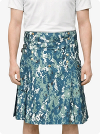 Blue Tactical Kilt