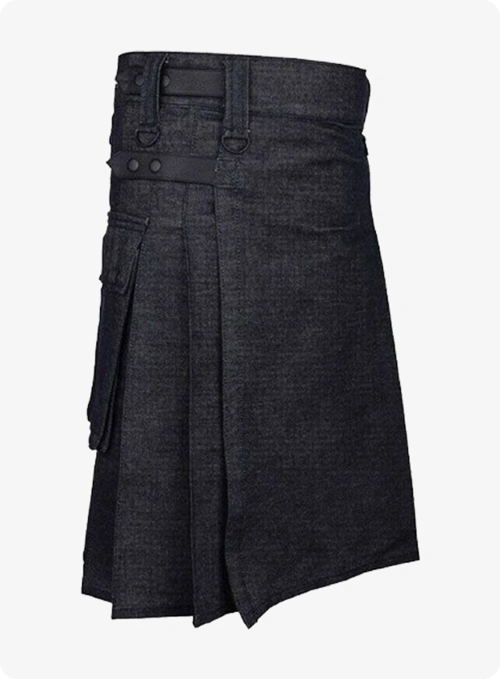 Kilt Utility en Denim sur mesure