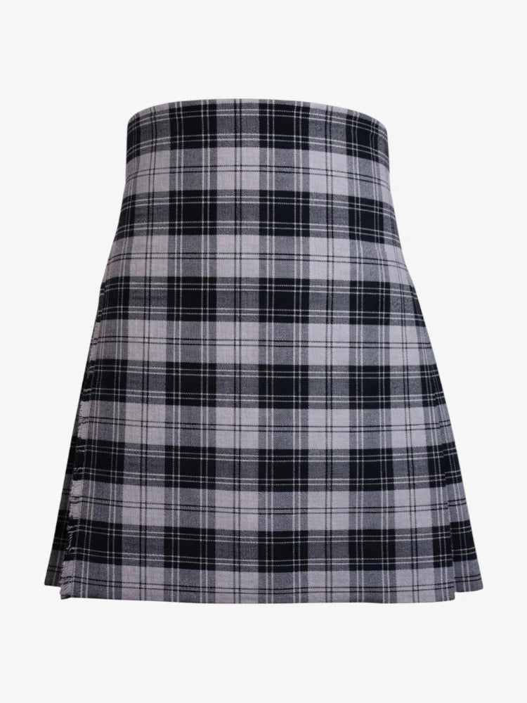 Douglas Gray Tartan Kilt Front