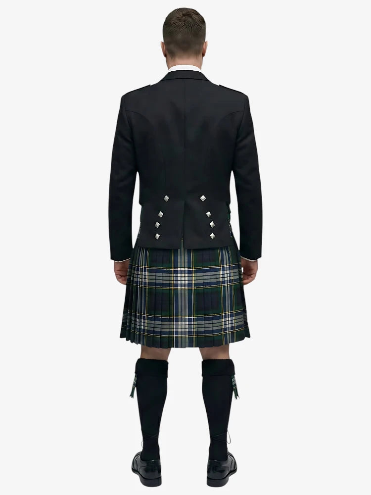 Ensemble Kilt Prince Charlie Tartan Dress Gordon