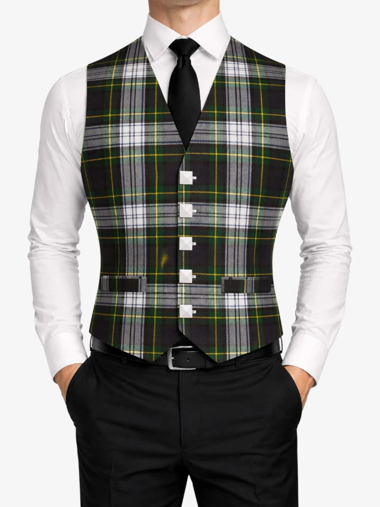 Gilet tartan Dress Gordon sur mesure