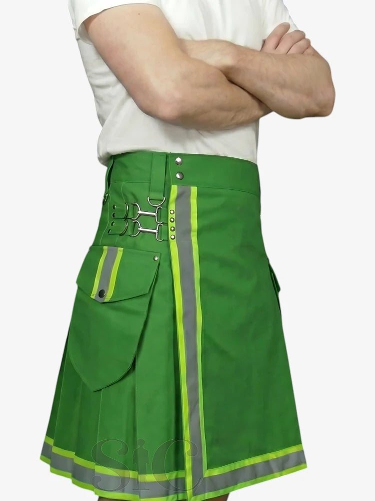 Kilt Utility Pompier Vert