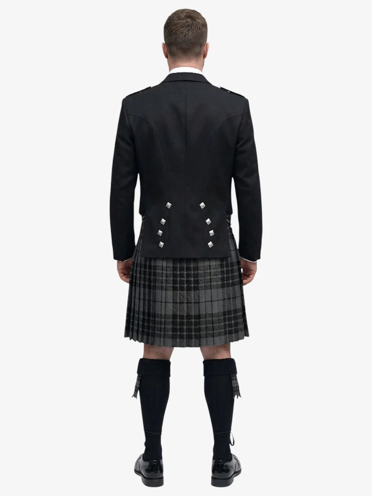 Tenue de kilt Prince Charlie en tartan Grey Watch