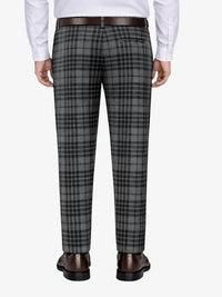 Grey Watch Tartan Trouser Back