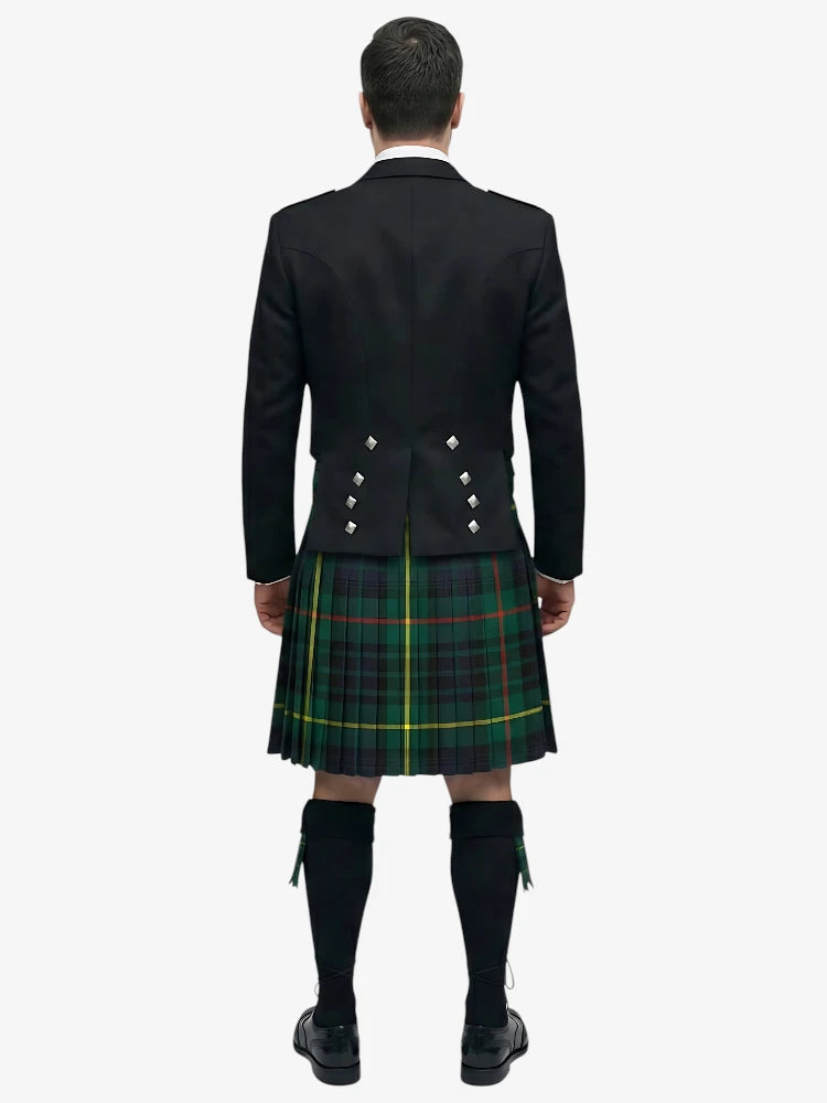 Ensemble Kilt Prince Charlie Tartan Hunting Stewart