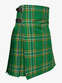Irish Green Tartan Kilt Right Side