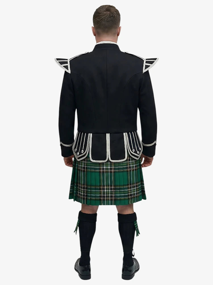 Tenue Kilt Doublet en tartan Irish National