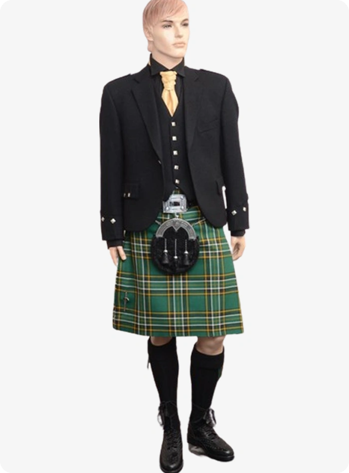 Tenue kilt Irish National sur mesure
