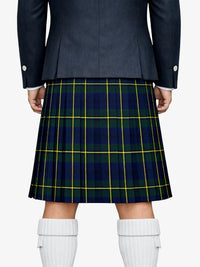 Johnstone Tartan Kilt Model Back