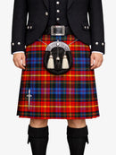 LGBT Pride Tartan Kilt Model Front