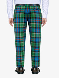 Leslie Tartan Trouser Back
