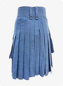 Light Blue Denim Kilt