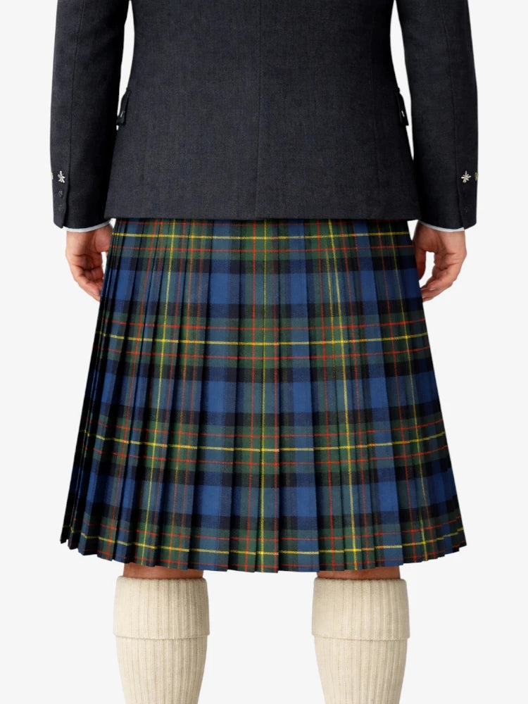 MacLaren Ancient Tartan Kilt Model Back