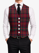 Macdonald Tartan Waistcoat Front