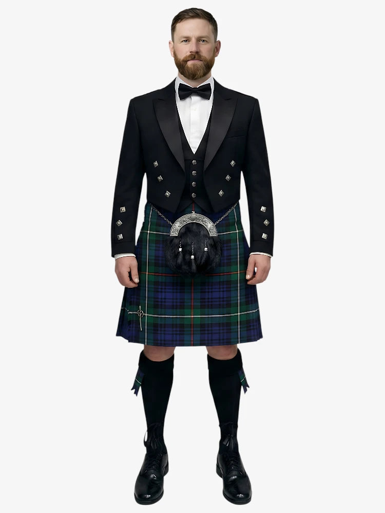 Ensemble Kilt Prince Charlie Tartan Mackenzie